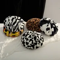 Unisex Vintage Style Graffiti Eaveless Beret Hat main image 1
