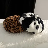 Unisex Vintage Style Graffiti Eaveless Beret Hat main image 5