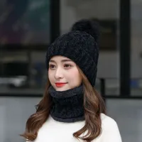 Women's Elegant Business Basic Solid Color Hollow Out Ear Warap Wool Cap sku image 2