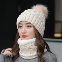 Women's Elegant Business Basic Solid Color Hollow Out Ear Warap Wool Cap sku image 6