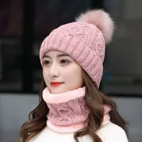 Women's Elegant Business Basic Solid Color Hollow Out Ear Warap Wool Cap main image 4