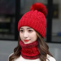 Women's Elegant Business Basic Solid Color Hollow Out Ear Warap Wool Cap sku image 1