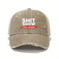 Unisex Casual Preppy Style Simple Style Letter Printing Wide Eaves Baseball Cap sku image 1
