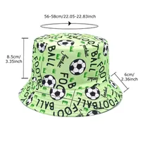 Unisex Retro Printing Printing Big Eaves Bucket Hat main image 4