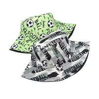 Unisex Retro Printing Printing Big Eaves Bucket Hat main image 3