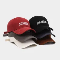Unisex Basic Simple Style Letter Curved Eaves Baseball Cap main image 4