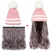 Women's Basic Solid Color Eaveless Wool Cap main image 2