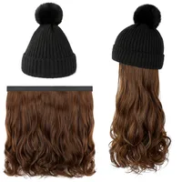 Women's Basic Solid Color Eaveless Wool Cap main image 3