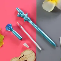 1 Piece Solid Color School Daily Plastic Preppy Style Gel Pen main image 3