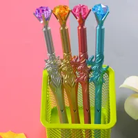 1 Piece Solid Color School Daily Plastic Preppy Style Gel Pen main image 5