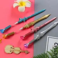 1 Piece Solid Color School Daily Plastic Preppy Style Gel Pen main image 1