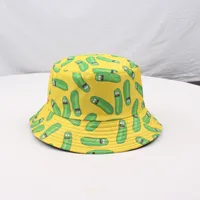 Women's Casual Fruit Big Eaves Bucket Hat main image 3