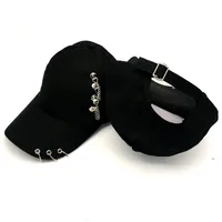 Unisex Hip-hop Solid Color  Curved Eaves Baseball Cap main image 3