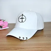Unisex Hip-hop Solid Color  Curved Eaves Baseball Cap sku image 2