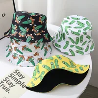Women's Casual Fruit Big Eaves Bucket Hat main image 5