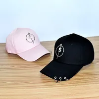 Unisex Hip-hop Solid Color  Curved Eaves Baseball Cap main image 4