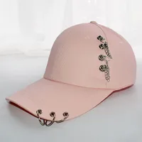 Unisex Hip-hop Solid Color  Curved Eaves Baseball Cap sku image 10
