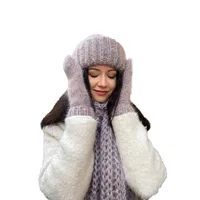 Women's Basic Solid Color Eaveless Wool Cap sku image 3