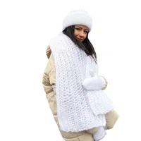 Women's Basic Solid Color Eaveless Wool Cap main image 5