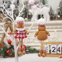 Christmas Cartoon Style Cute Gingerbread Cloth Indoor Party Festival Hanging Ornaments main image 2