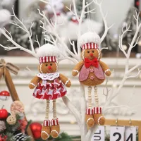 Christmas Cartoon Style Cute Gingerbread Cloth Indoor Party Festival Hanging Ornaments main image 1