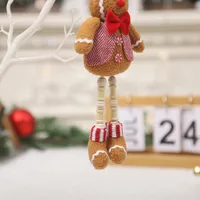 Christmas Cartoon Style Cute Gingerbread Cloth Indoor Party Festival Hanging Ornaments main image 5