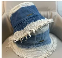 Women's Beach Color Block Big Eaves Bucket Hat main image 1