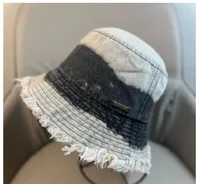 Women's Beach Color Block Big Eaves Bucket Hat sku image 1
