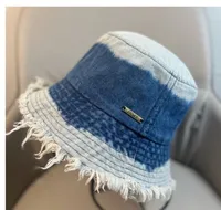 Women's Beach Color Block Big Eaves Bucket Hat sku image 2