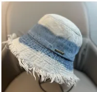 Women's Beach Color Block Big Eaves Bucket Hat sku image 3