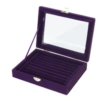 Chinoiserie Vacation Solid Color Cloth Wholesale Jewelry Boxes sku image 1