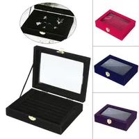 Chinoiserie Vacation Solid Color Cloth Wholesale Jewelry Boxes main image 4