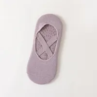 Non-slip Yoga Socks Pilates Socks Women's Floor Professional Sports Strap Spring And Summer Cotton  Foreign Trade Sports Socks sku image 4