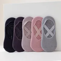 Non-slip Yoga Socks Pilates Socks Women's Floor Professional Sports Strap Spring And Summer Cotton  Foreign Trade Sports Socks main image 1