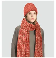 Women's Classic Style Solid Color Water Ripples Beanie Hat main image 4