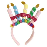 Cute Classic Style Letter Candle Cloth Party Birthday Costume Props main image 5