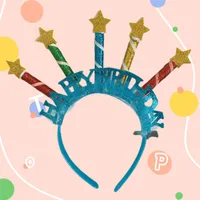 Cute Classic Style Letter Candle Cloth Party Birthday Costume Props sku image 1