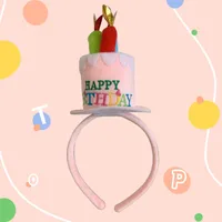 Cute Classic Style Letter Candle Cloth Party Birthday Costume Props sku image 4