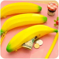 Unisex Solid Color Silica Gel Zipper Kids Wallets main image 1