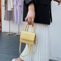 Women's All Seasons Pu Leather Solid Color Streetwear Square Magnetic Buckle Handbag main image 3