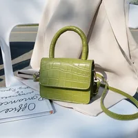 Women's All Seasons Pu Leather Solid Color Streetwear Square Magnetic Buckle Handbag sku image 2