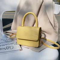 Women's All Seasons Pu Leather Solid Color Streetwear Square Magnetic Buckle Handbag sku image 1