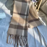 Women's Vintage Style Sweet Simple Style Stripe Plaid Artificial Wool Scarf sku image 12