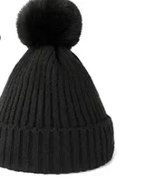 Women's Basic Solid Color Eaveless Wool Cap sku image 2