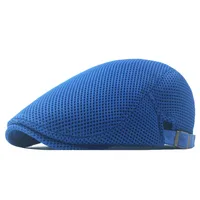 Men's Basic Simple Style Solid Color Curved Eaves Beret Hat sku image 10