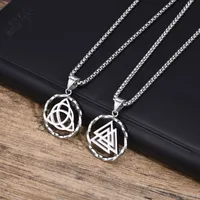 304 Stainless Steel Simple Style Plating Hollow Out Triangle Solid Color main image 1