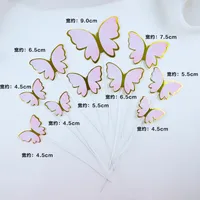 Human Butterfly Paper Party Cake Decorating Supplies sku image 9
