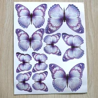 Human Butterfly Paper Party Cake Decorating Supplies sku image 19