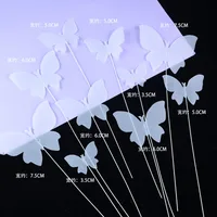 Human Butterfly Paper Party Cake Decorating Supplies sku image 26
