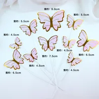 Human Butterfly Paper Party Cake Decorating Supplies sku image 11